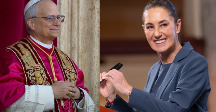 Sheinbaum invitará a México al papa León XIV
