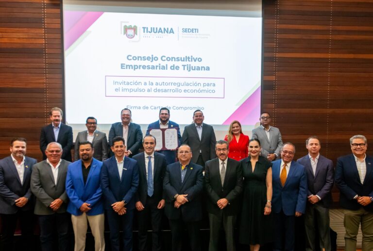 Firma Ismael Burgueño y sector empresarial Carta Compromiso