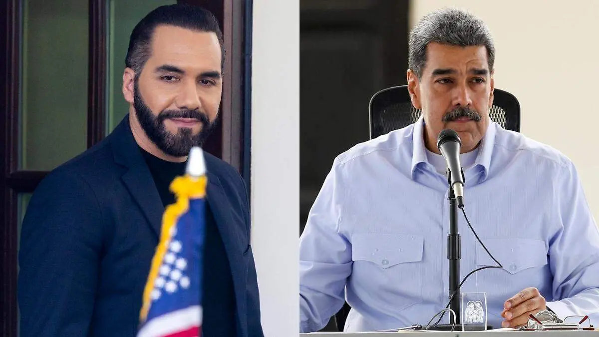 bukele y Maduro