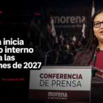 Morena inicia proceso interno rumbo a las elecciones de 2027