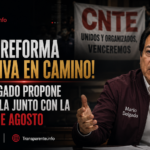 ¡Nueva reforma educativa en camino! Mario Delgado propone construirla junto con la CNTE desde agosto
