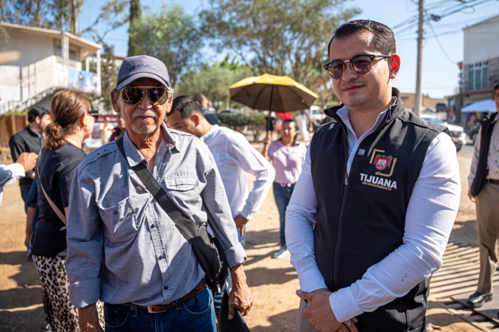 Inaugura alcalde Abdiel Gutiérrez canal pluvial que beneficiará a más de 40 mil tijuanenses