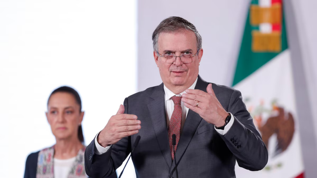 Ebrard prevé nuevos aranceles de EU por sobrecapacidad de producción