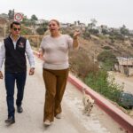 Supervisa alcalde Abdiel Gutiérrez Coronado obra de pavimentación en la colonia Xicoténcatl Leyva