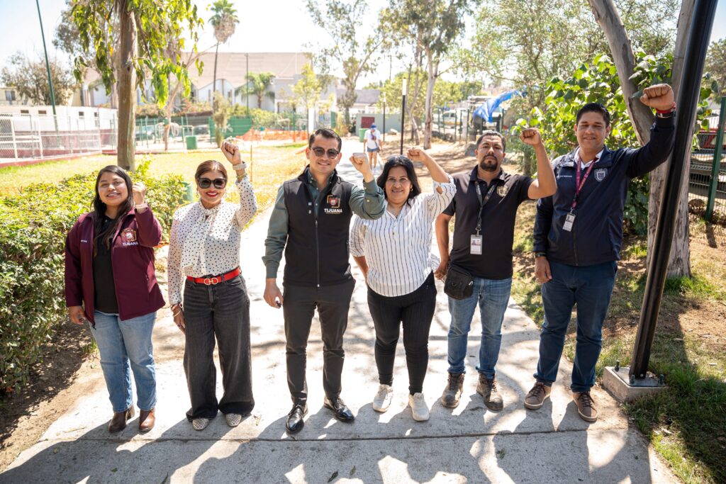 Encabeza presidente municipal jornada ‘Tijuana: Ciudad Limpia’, en el parque Buenos Aires Norte