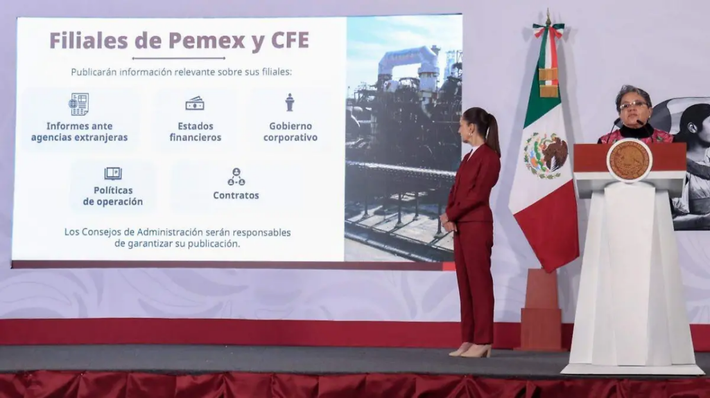 Dependencias federales actualizarán cada mes la información sobre contratos públicos, incluidos los de Pemex