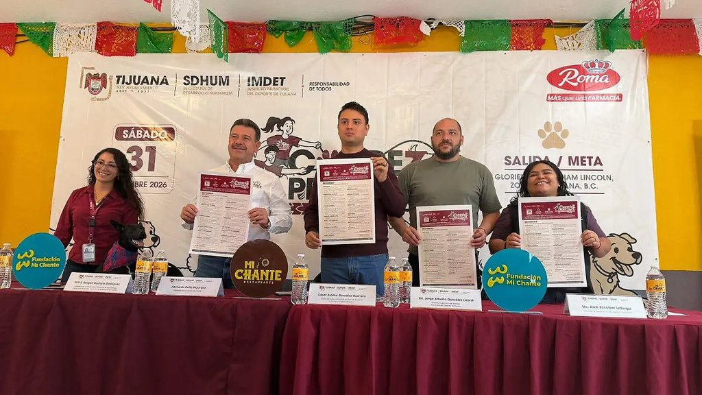 IMDET presenta carrera Corre Perrón 3K