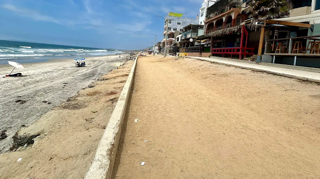 Marina alerta por riesgo en playas de Baja California