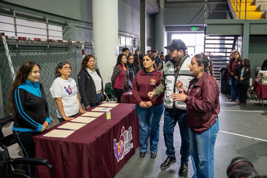 Habilita XXV Ayuntamiento de Tijuana la Unidad Deportiva Reforma como Refugio Temporal