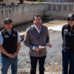 Da seguimiento Ismael Burgueño Ruiz a la limpieza de los desarenadores Johnsito y Pasteje 1