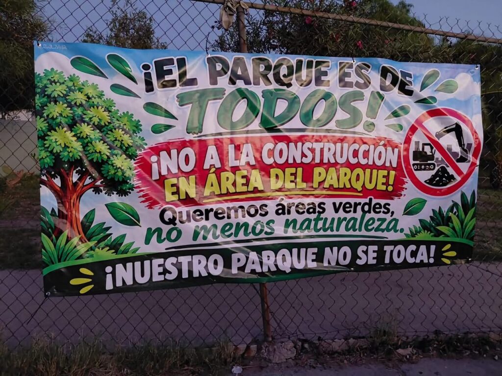 Da Ismael Burgueño certeza a vecinos del parque Guaycura