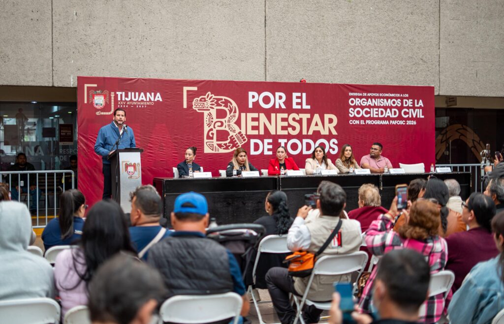 Entrega Ismael Burgueño apoyos económicos a 87 organismos de la sociedad civil a través del PAFOSC 2026